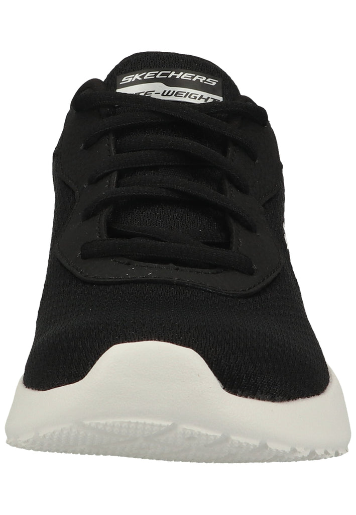Skechers Sneaker Lederimitat/Mesh Schwarz