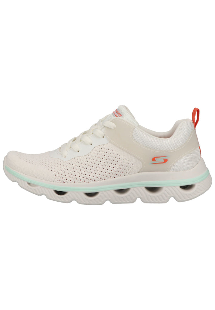 Skechers Sneaker Lederimitat/Mesh Weiß