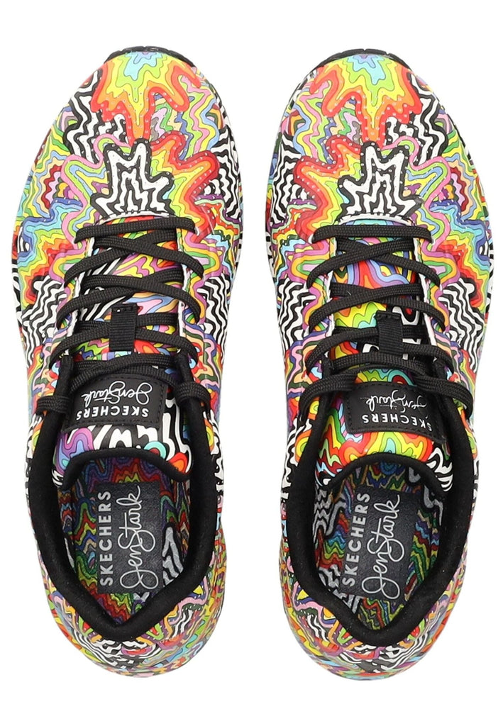 Skechers Sneaker Lederimitat Multicolor