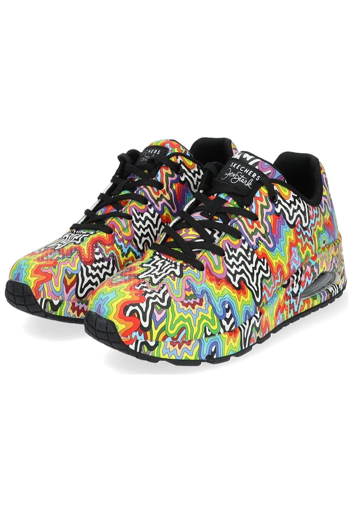 Skechers Sneaker Lederimitat Multicolor