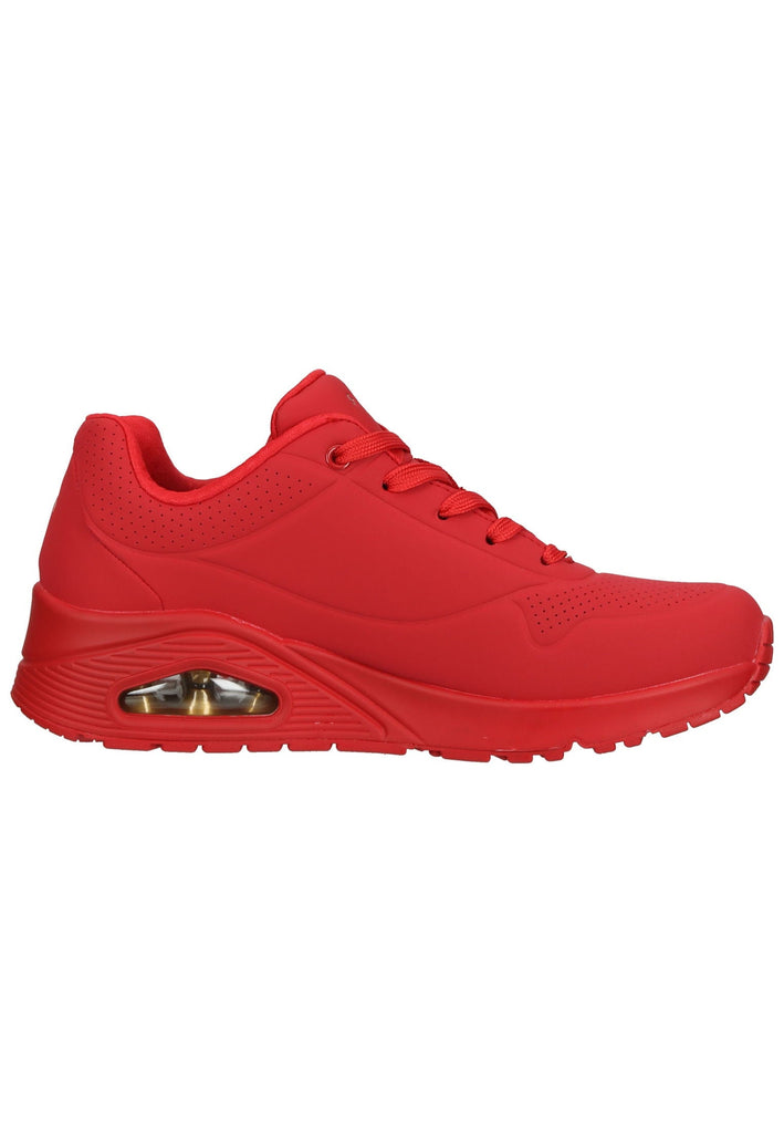 Skechers Sneaker Lederimitat Rot