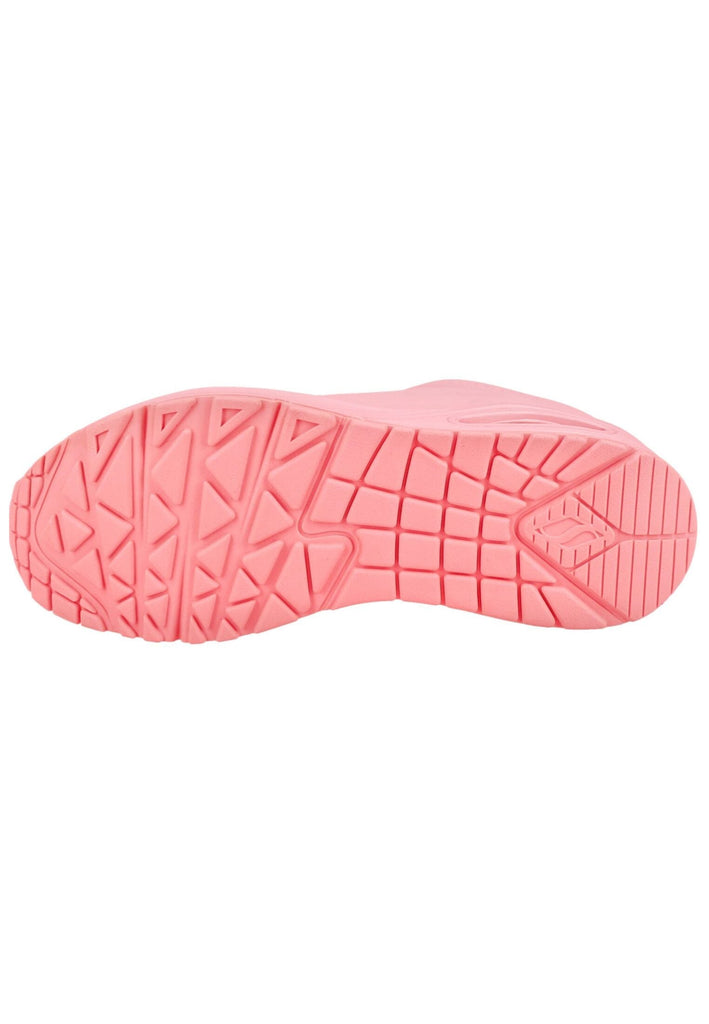 Skechers Sneaker Lederimitat Rot/Pink