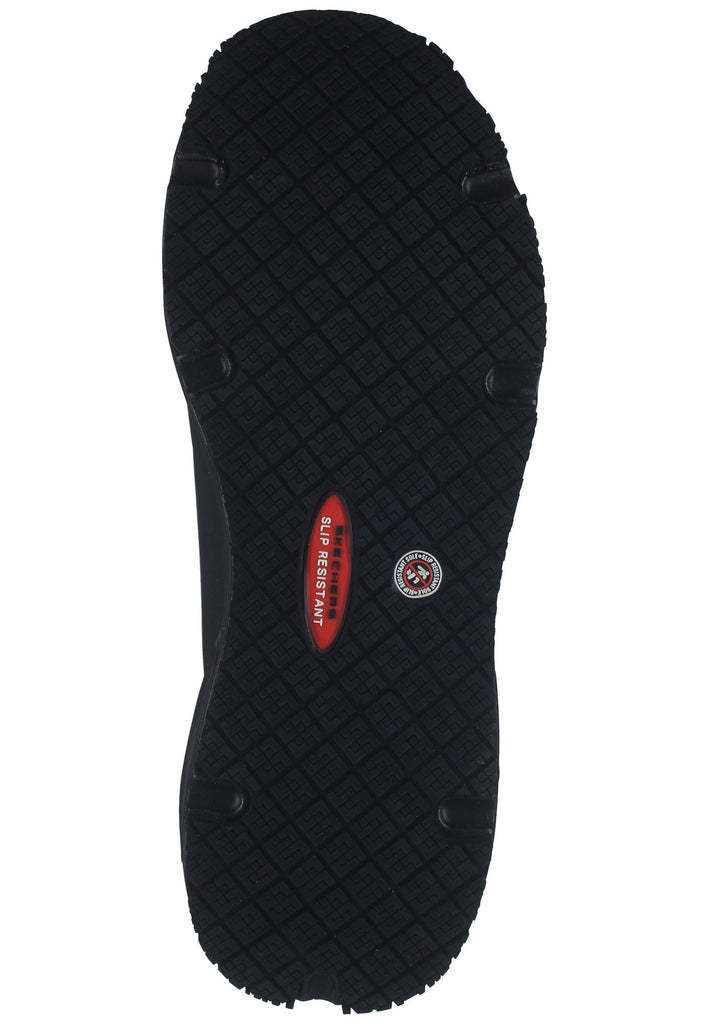 Skechers Sneaker Lederimitat Schwarz