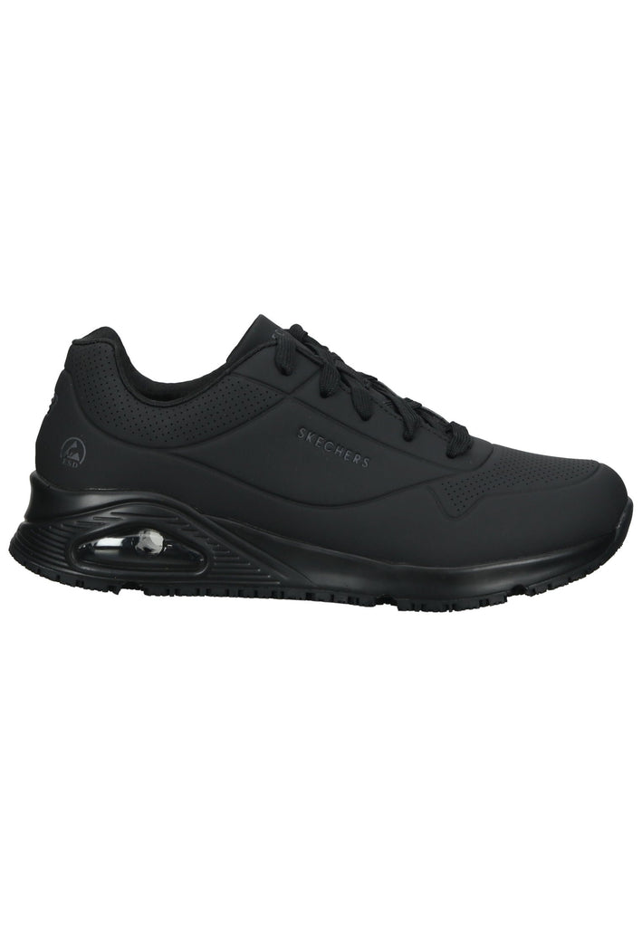 Skechers Sneaker Lederimitat Schwarz