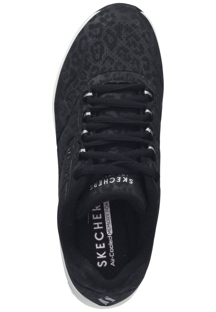 Skechers Sneaker Lederimitat Schwarz