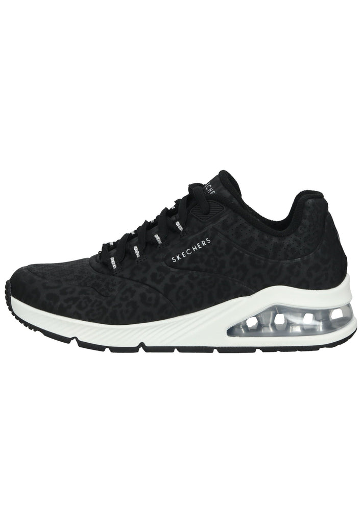 Skechers Sneaker Lederimitat Schwarz