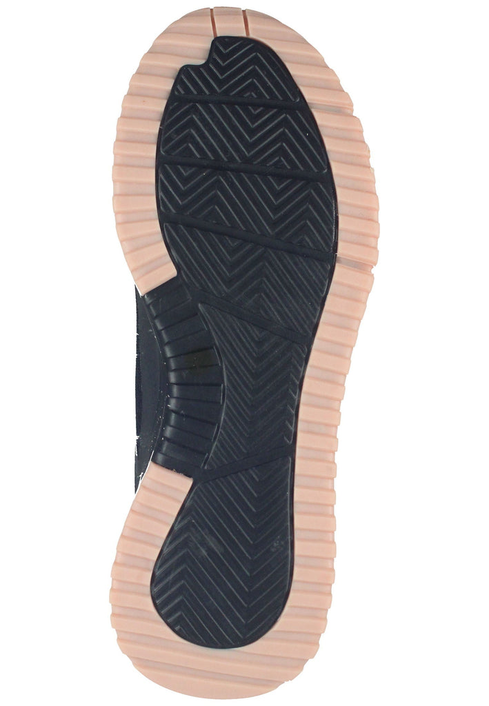 Skechers Sneaker Lederimitat Schwarz