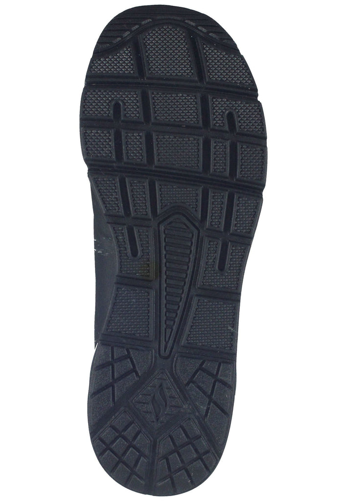 Skechers Sneaker Lederimitat Schwarz