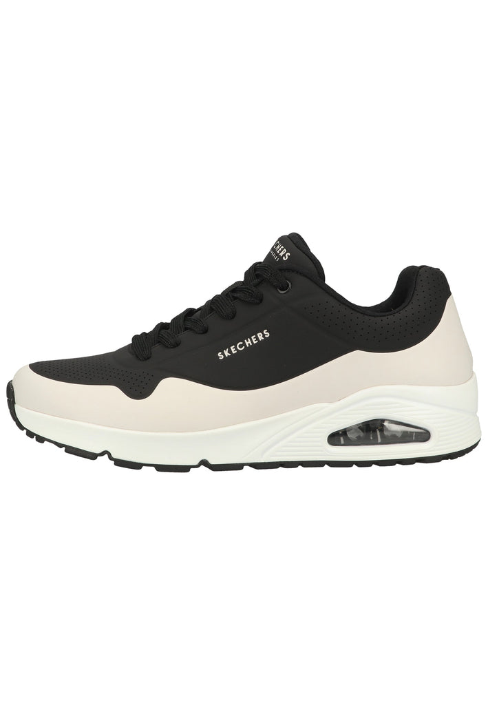 Skechers Sneaker Lederimitat Schwarz