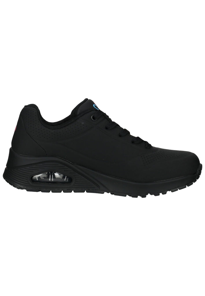 Skechers Sneaker Lederimitat Schwarz Multi