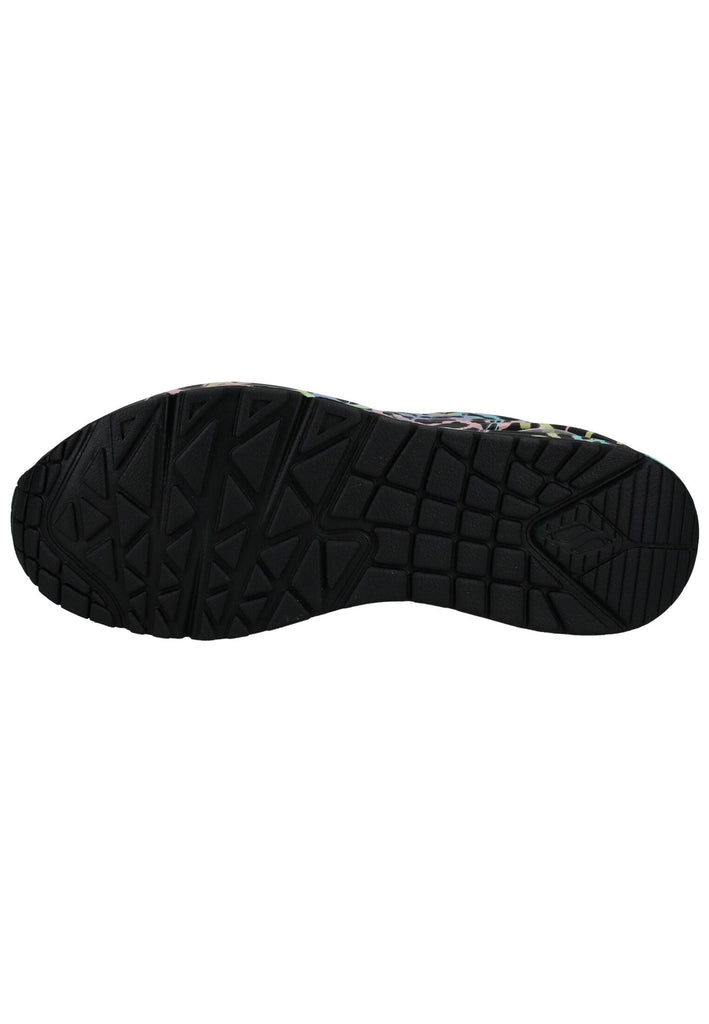 Skechers Sneaker Lederimitat Schwarz Multi