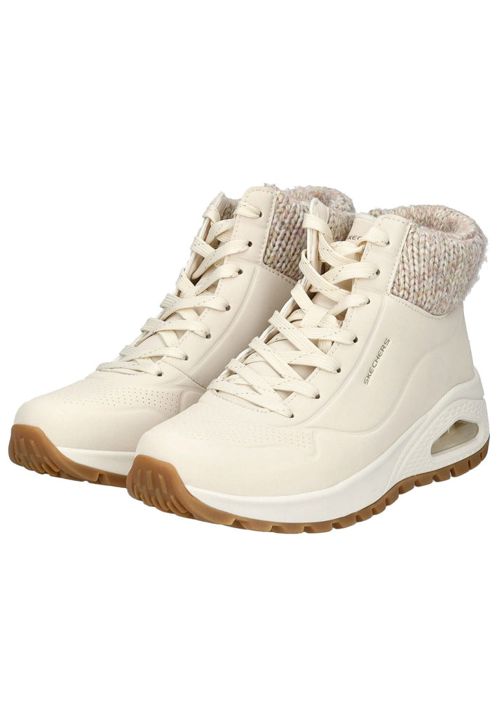 Skechers Sneaker Lederimitat/Textil Beige