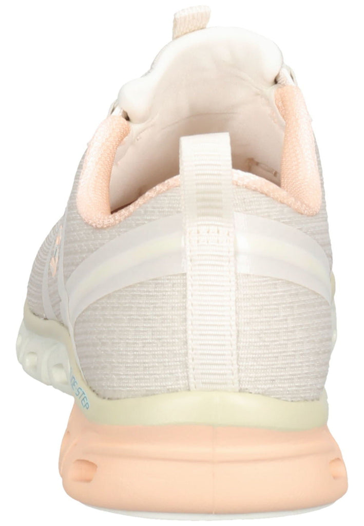 Skechers Sneaker Lederimitat/Textil Beige/Rosa