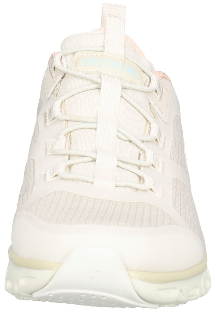 Skechers Sneaker Lederimitat/Textil Beige/Rosa