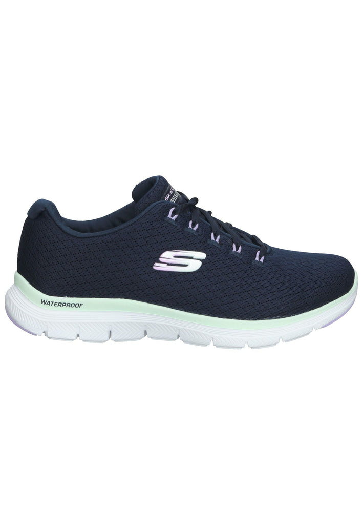 Skechers Sneaker Lederimitat/Textil Blau