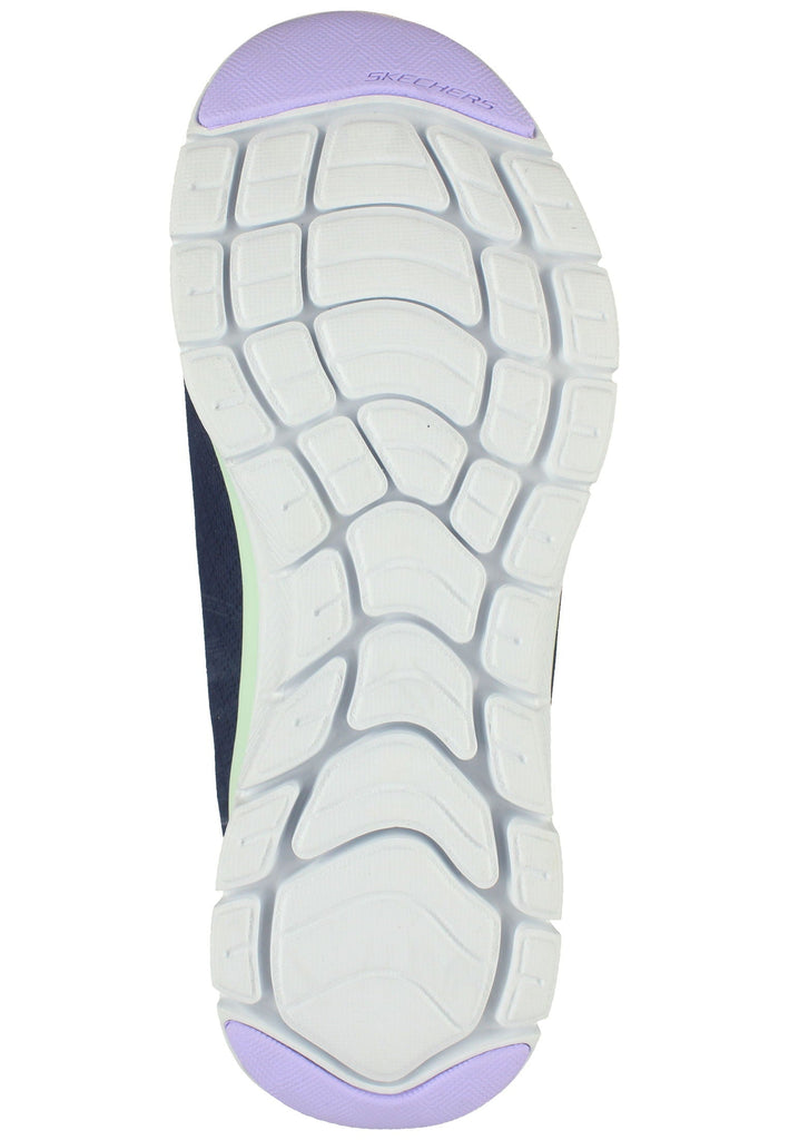 Skechers Sneaker Lederimitat/Textil Blau