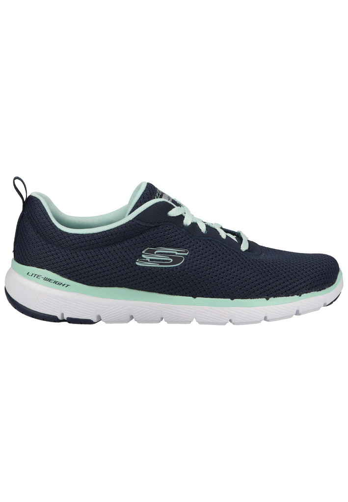 Skechers Sneaker Lederimitat/Textil Blau