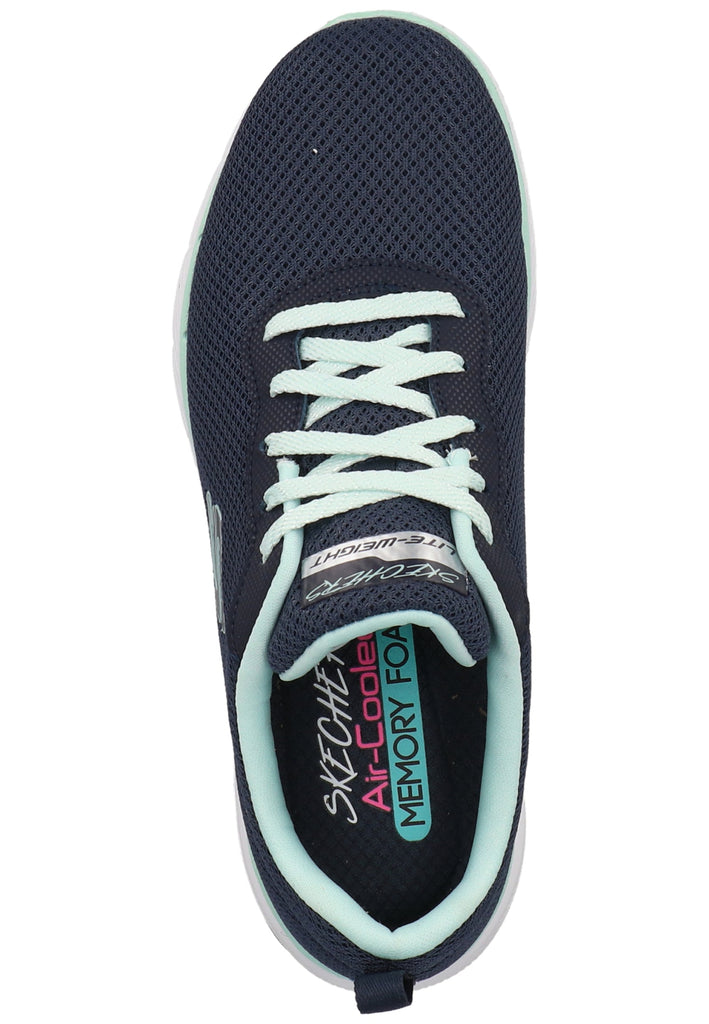 Skechers Sneaker Lederimitat/Textil Blau