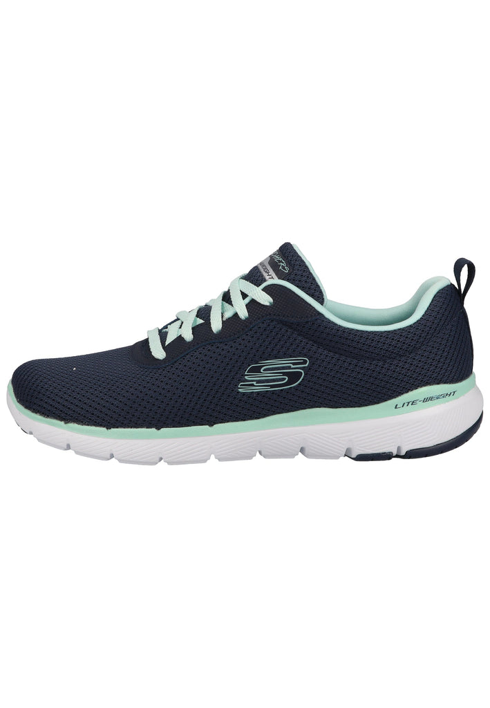 Skechers Sneaker Lederimitat/Textil Blau