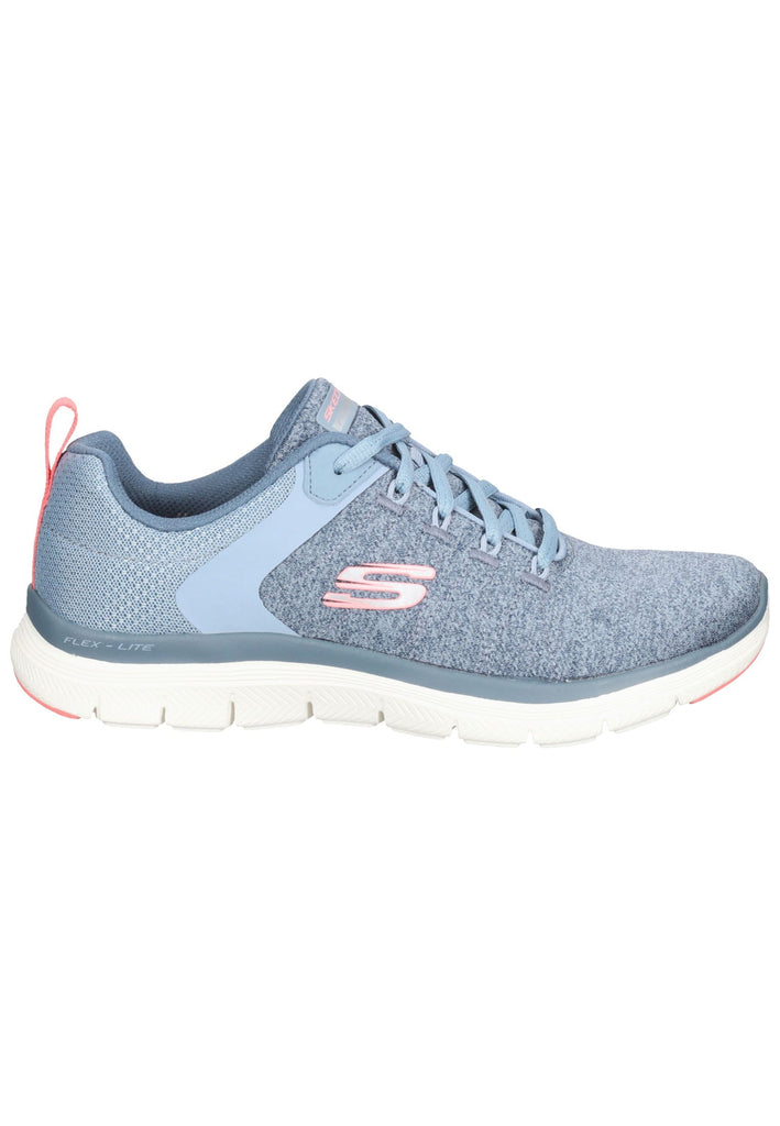 Skechers Sneaker Lederimitat/Textil Blau