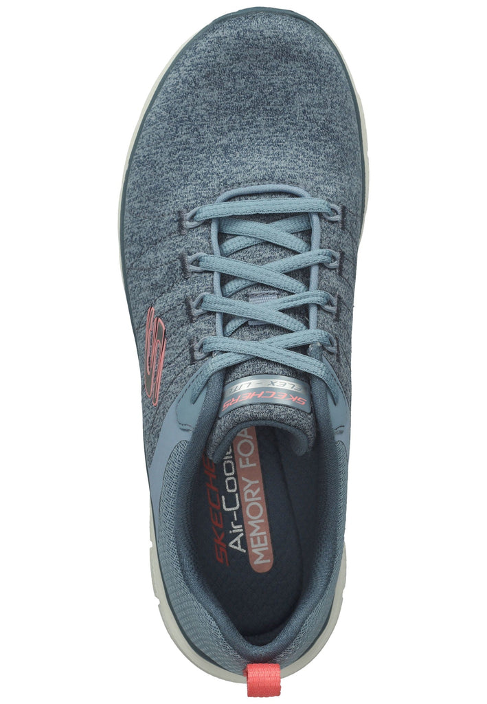 Skechers Sneaker Lederimitat/Textil Blau
