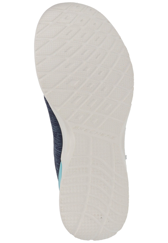 Skechers Sneaker Lederimitat/Textil Blau