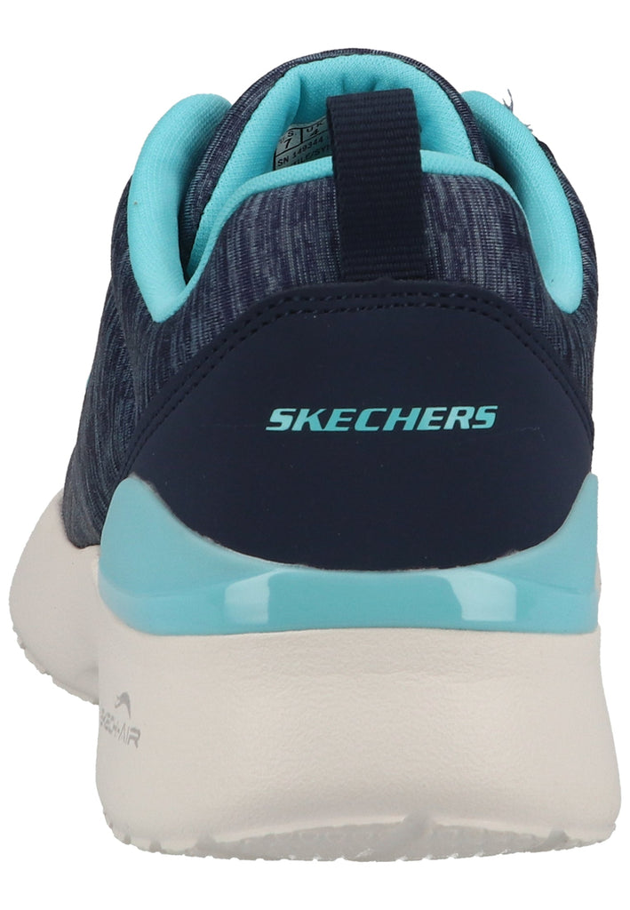 Skechers Sneaker Lederimitat/Textil Blau