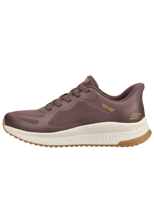 Skechers Sneaker Lederimitat/Textil Chocolate