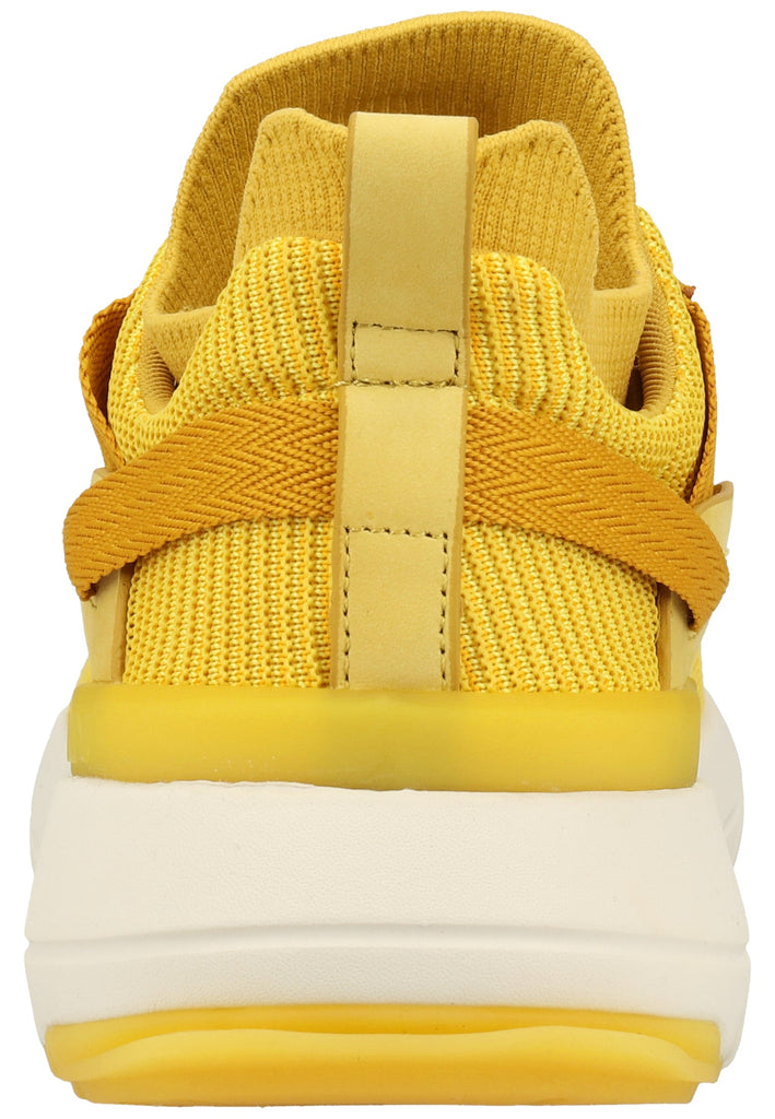 Skechers Sneaker Lederimitat/Textil Gelb