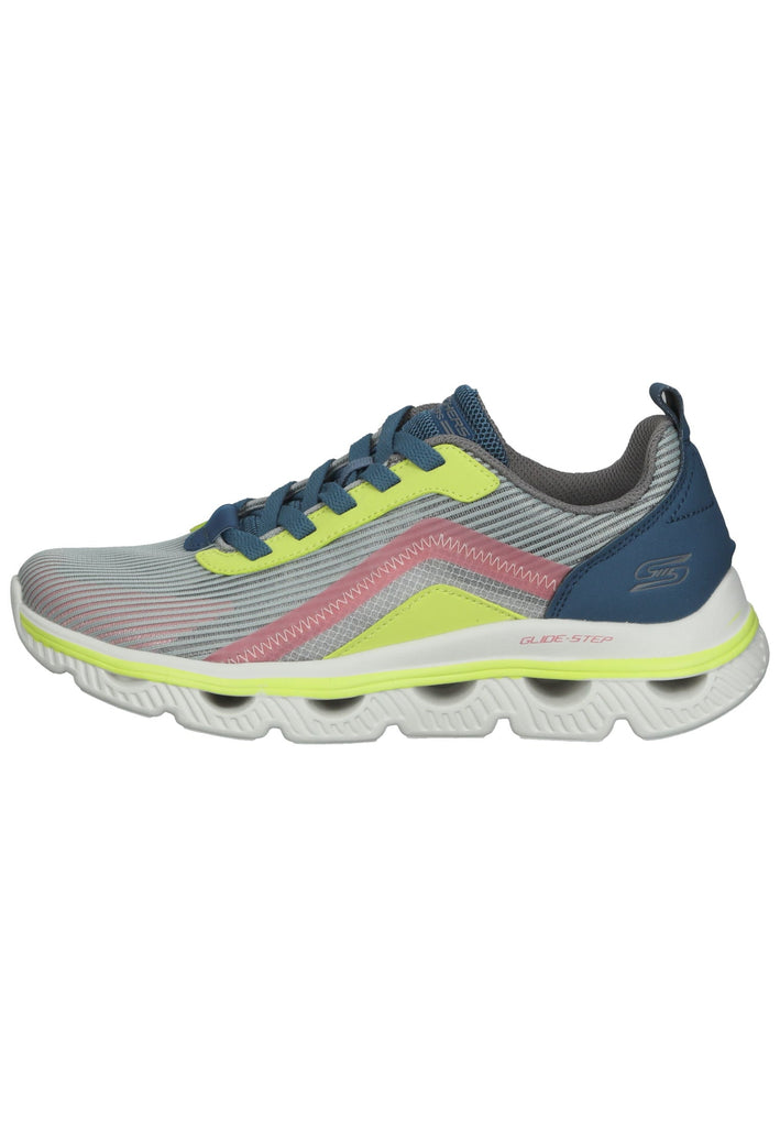 Skechers Sneaker Lederimitat/Textil Grau