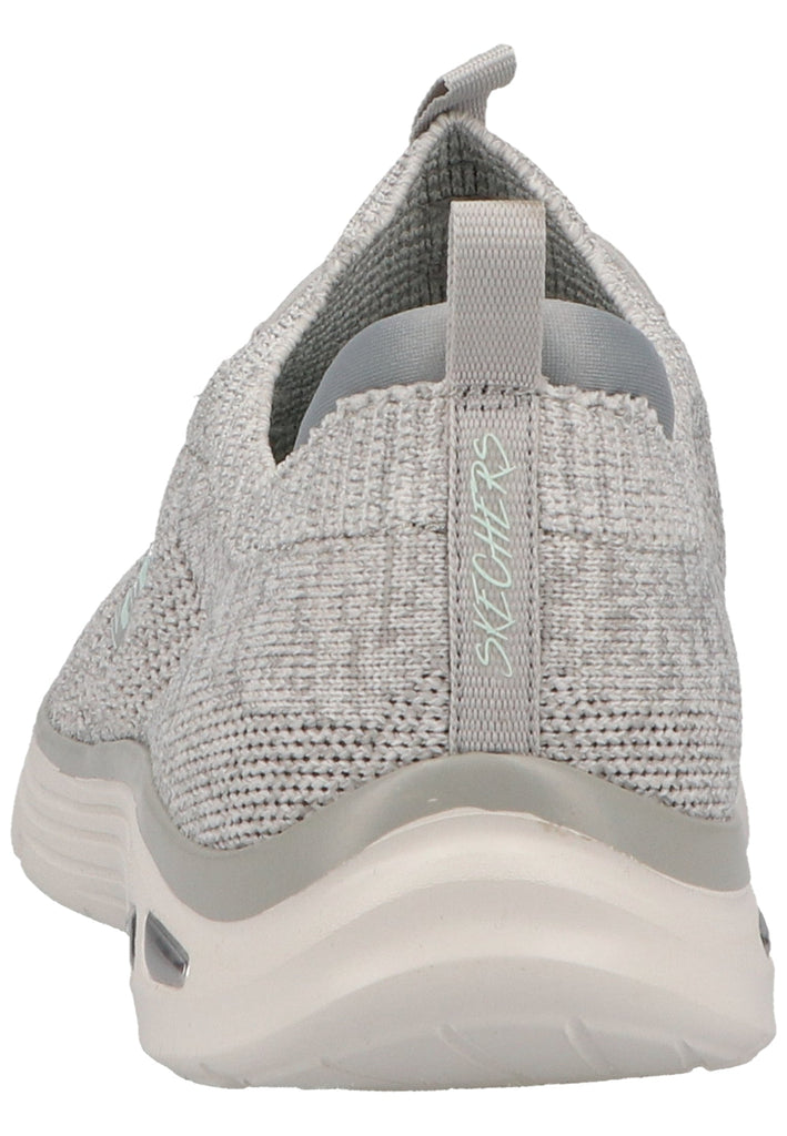 Skechers Sneaker Lederimitat/Textil Grau