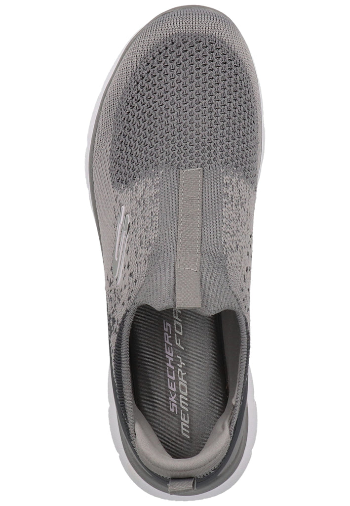 Skechers Sneaker Lederimitat/Textil Grau