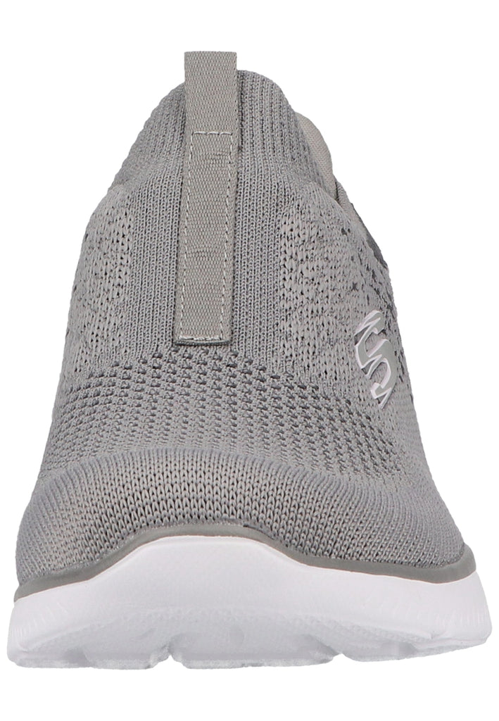 Skechers Sneaker Lederimitat/Textil Grau
