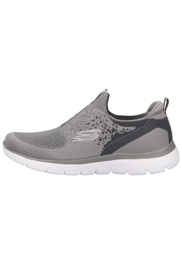 Skechers Sneaker Lederimitat/Textil Grau