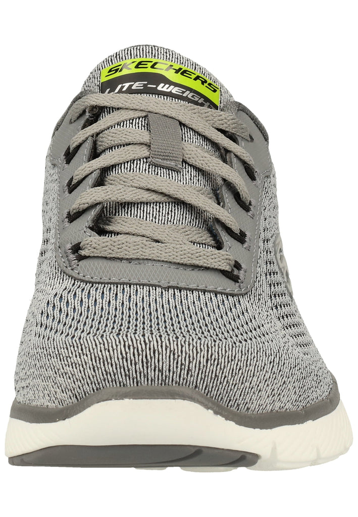 Skechers Sneaker Lederimitat/Textil Grau
