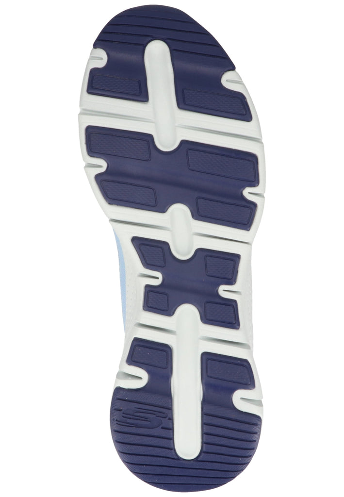 Skechers Sneaker Lederimitat/Textil Hellblau