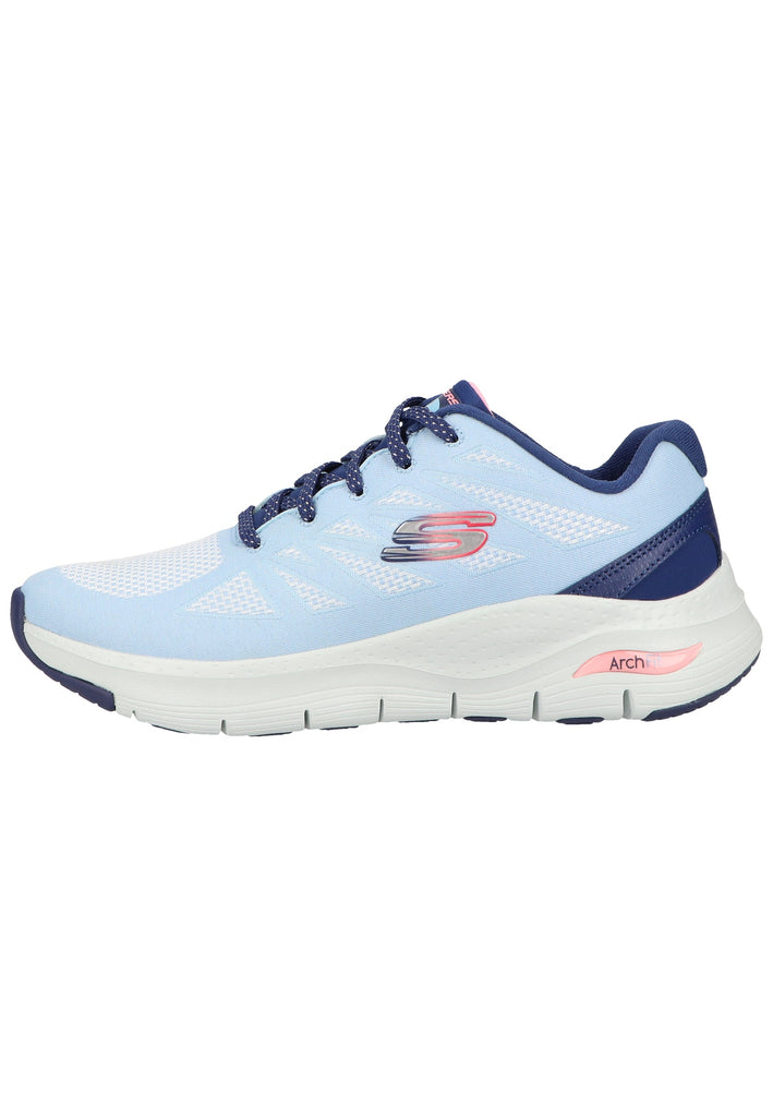 Skechers Sneaker Lederimitat/Textil Hellblau