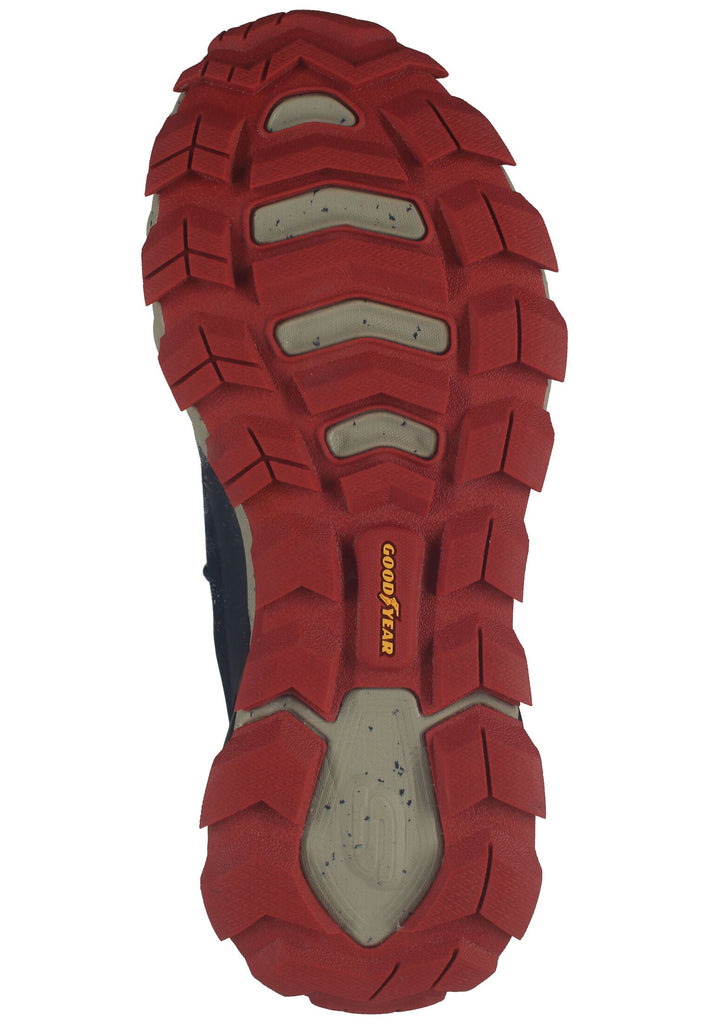 Skechers Sneaker Lederimitat/Textil Navy