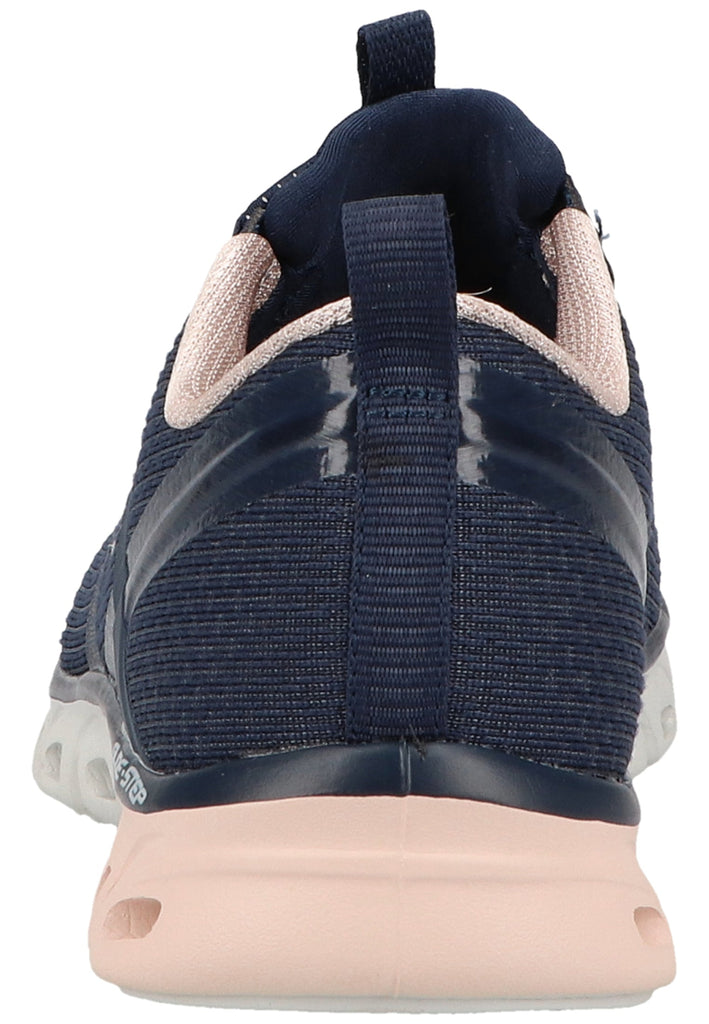 Skechers Sneaker Lederimitat/Textil Navy