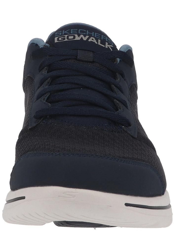 Skechers Sneaker Lederimitat/Textil Navy