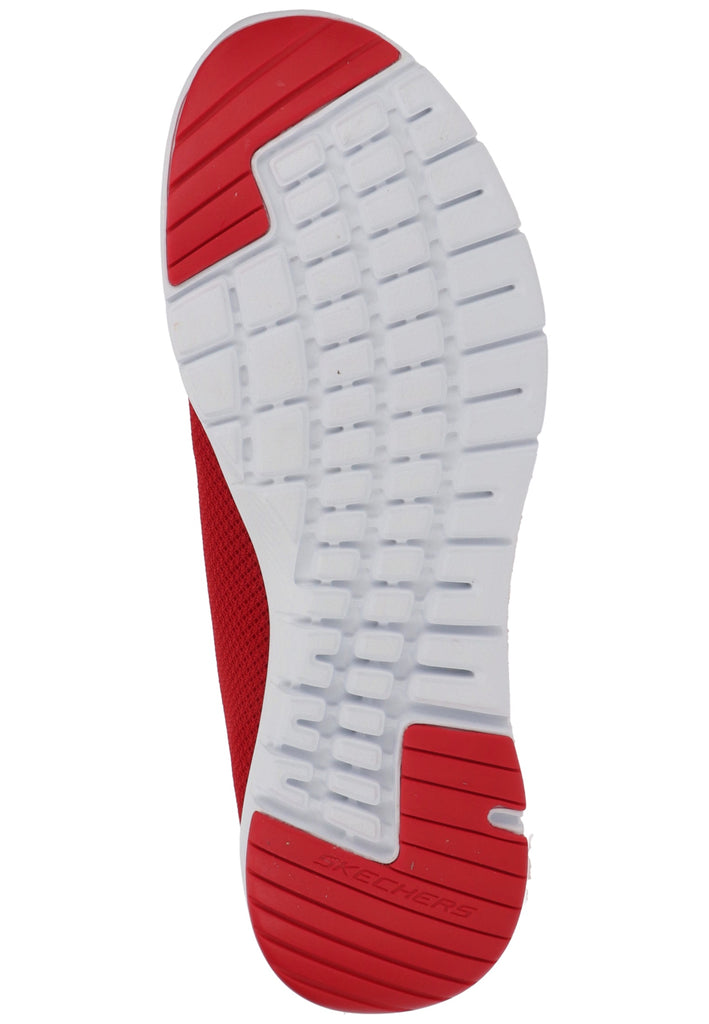 Skechers Sneaker Lederimitat/Textil Rot