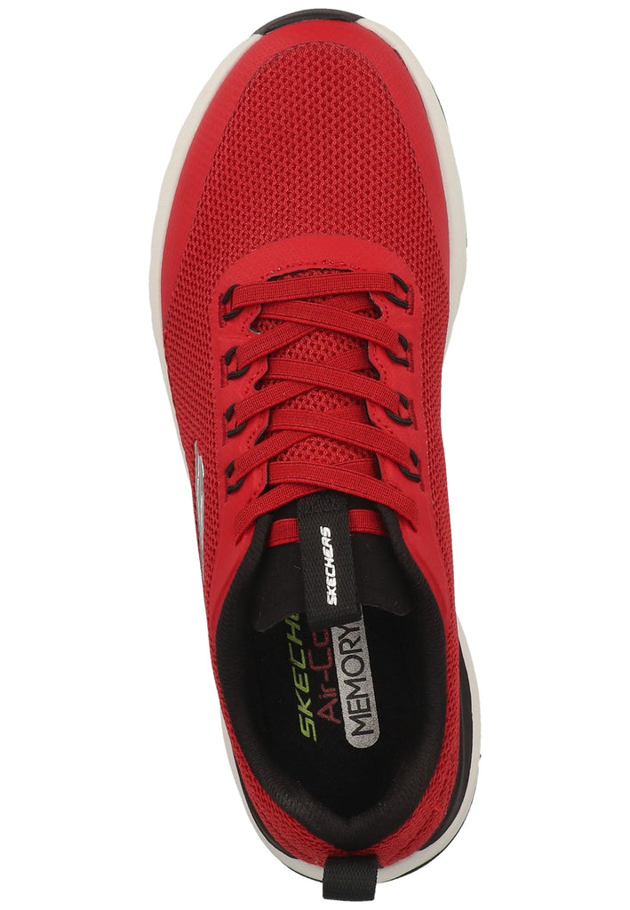 Skechers Sneaker Lederimitat/Textil Rot