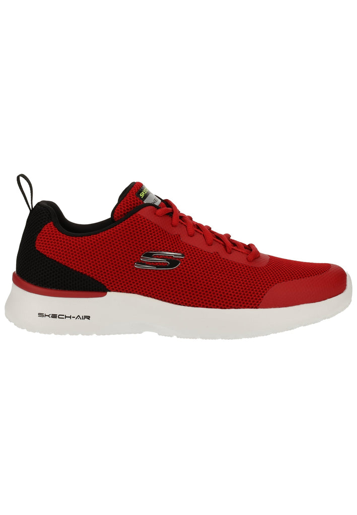 Skechers Sneaker Lederimitat/Textil Rot