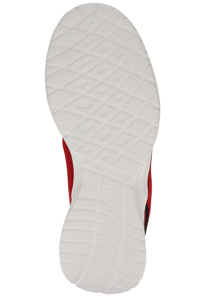 Skechers Sneaker Lederimitat/Textil Rot