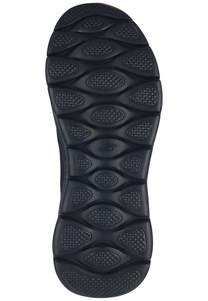 Skechers Sneaker Lederimitat/Textil Schwarz