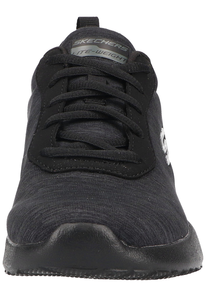 Skechers Sneaker Lederimitat/Textil Schwarz