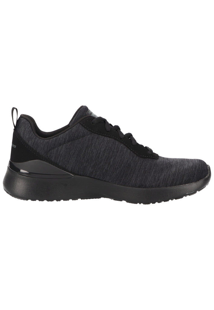 Skechers Sneaker Lederimitat/Textil Schwarz
