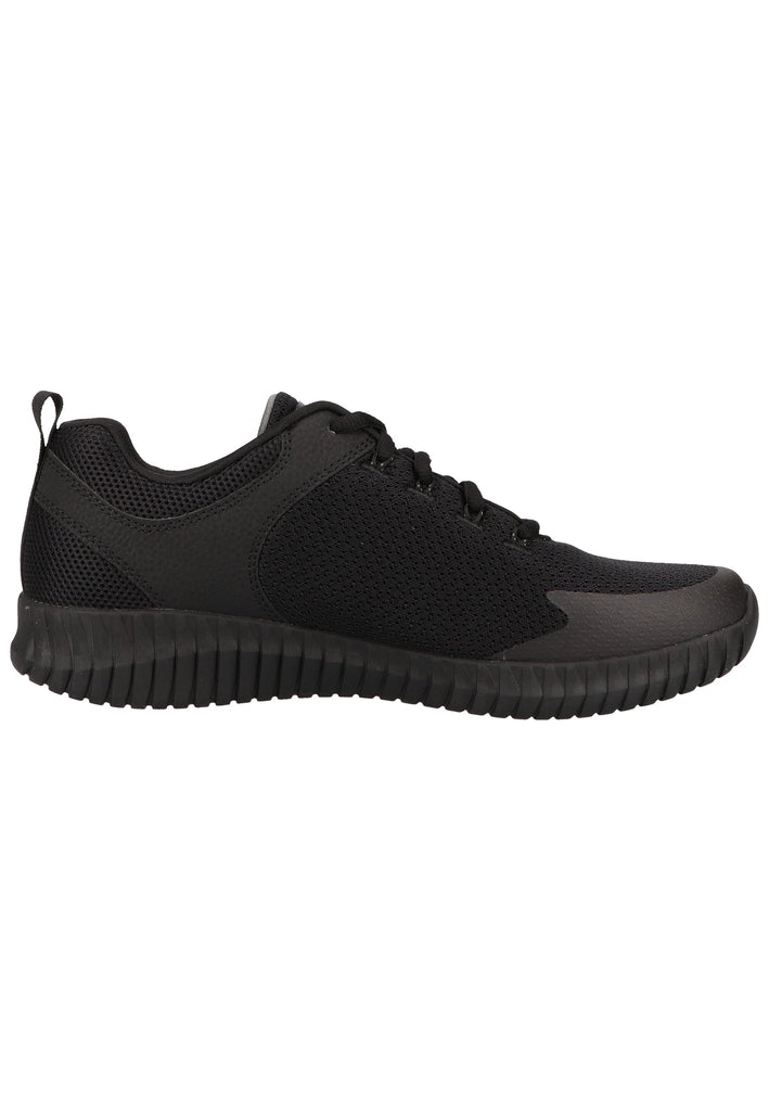 Skechers Sneaker Lederimitat/Textil Schwarz