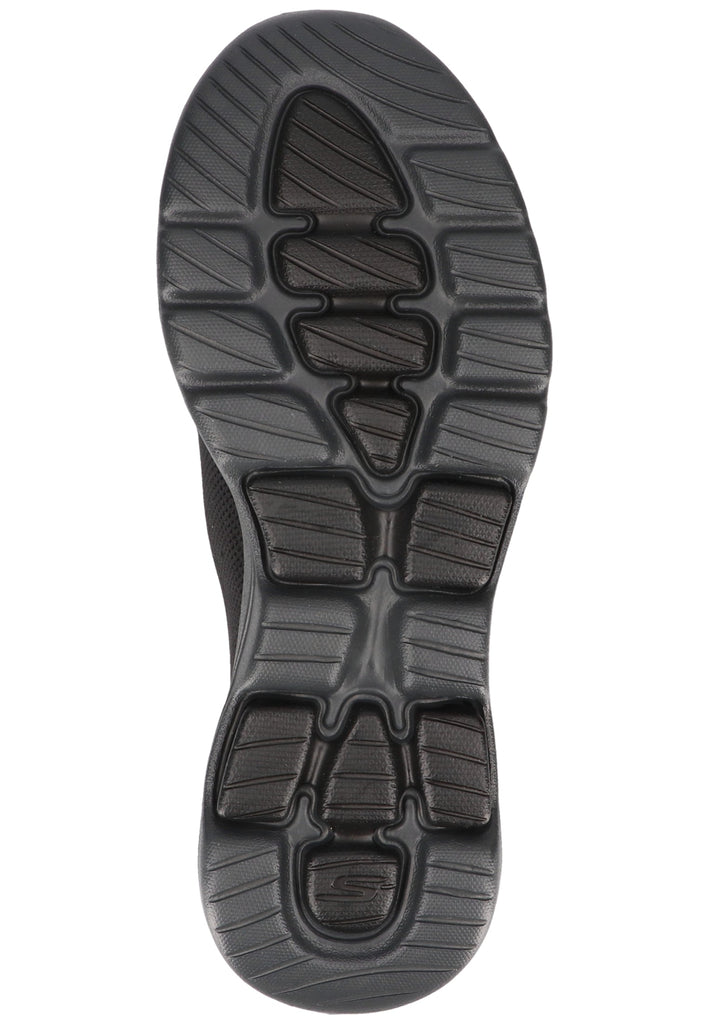 Skechers Sneaker Lederimitat/Textil Schwarz