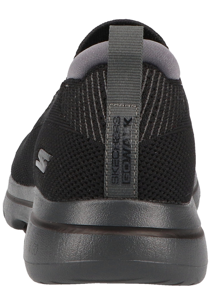 Skechers Sneaker Lederimitat/Textil Schwarz